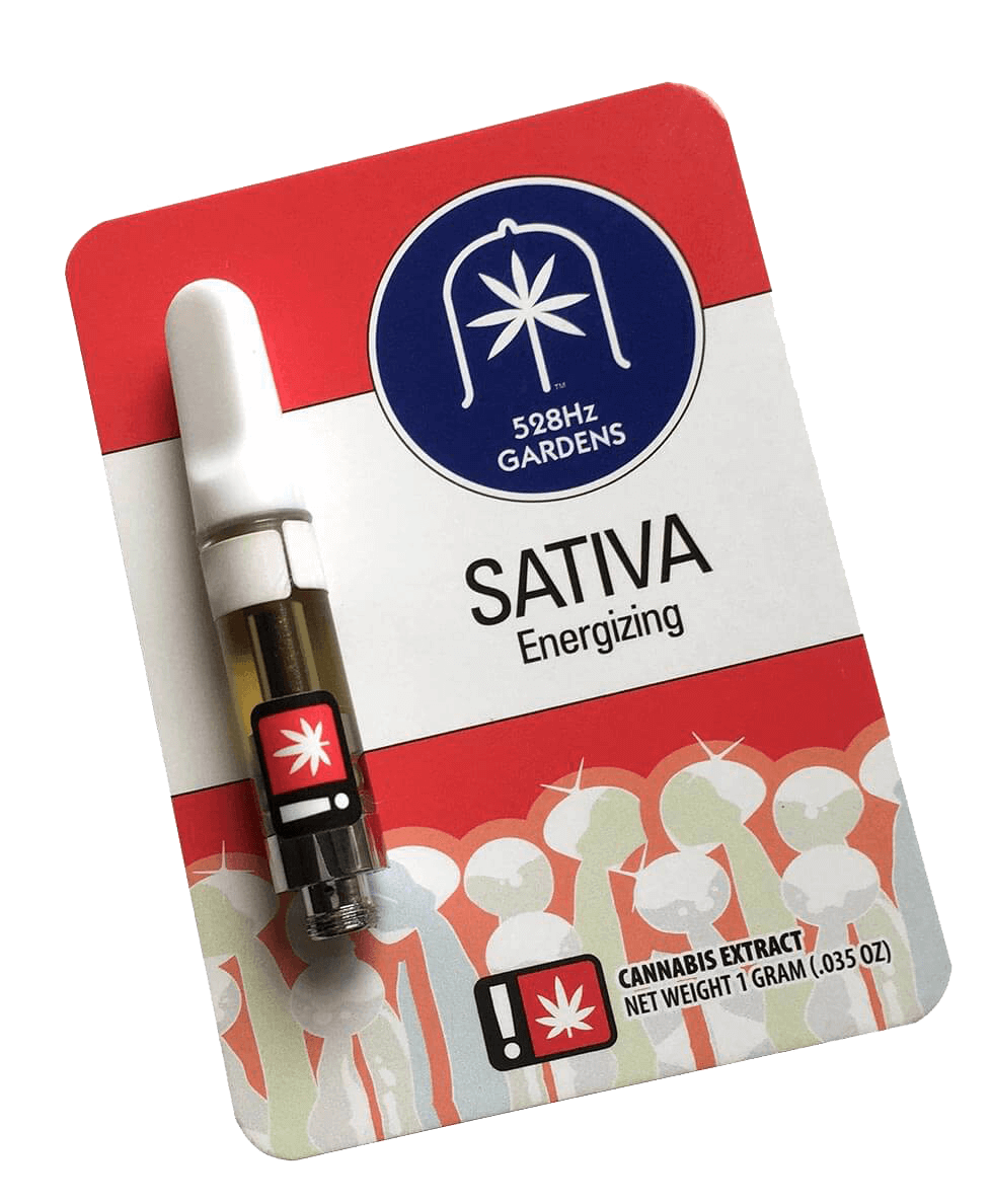 528Hz Gardens Sativa Vape Pen Cartridge